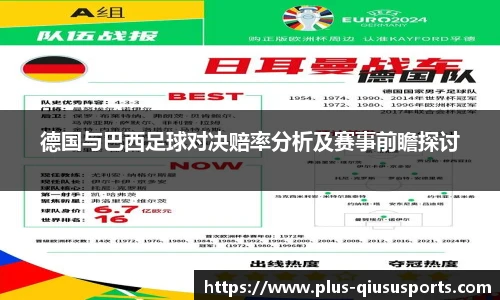 德国与巴西足球对决赔率分析及赛事前瞻探讨